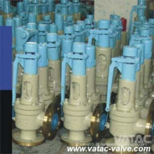 Válvula de alívio de segurança de pressão CS / Ss Cl600xcl300 para gás natural